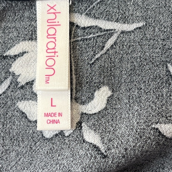 Xhilaration Floral Cold Shoulder Dress Sz Large - Picture 6 of 6